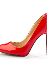 Kırmızı Rugan Stiletto