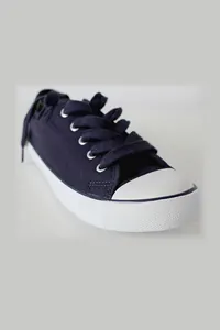 Lacivert Kanvas Sneaker