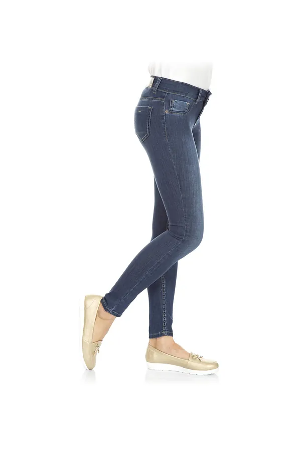 Lacivert Skinny Jean Pantolon