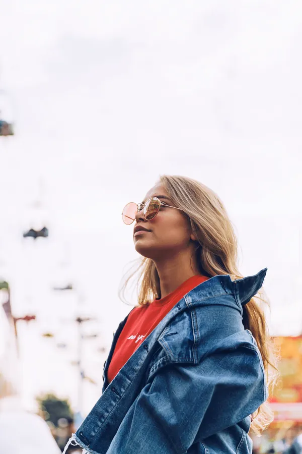 Mavi Oversize Denim Ceket