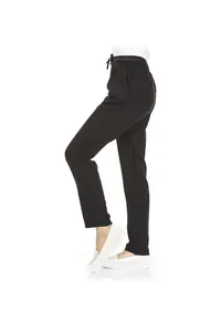 Siyah Puantiyeli Bağcıklı Pantolon